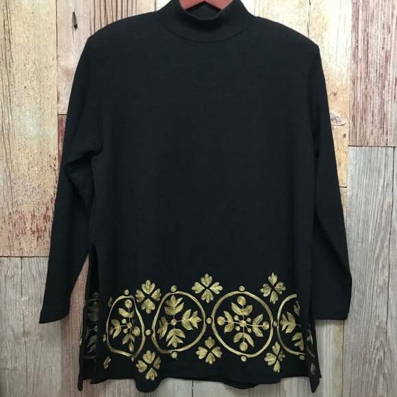 Vintage Tops - Andrea Jovine Vintage Wool Tunic M